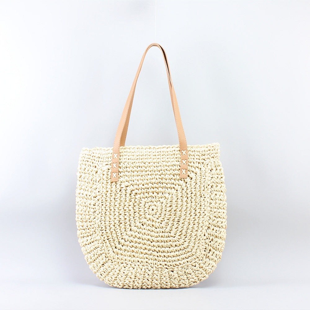 Large Braided Shopper Made of Natural Material Bowlift