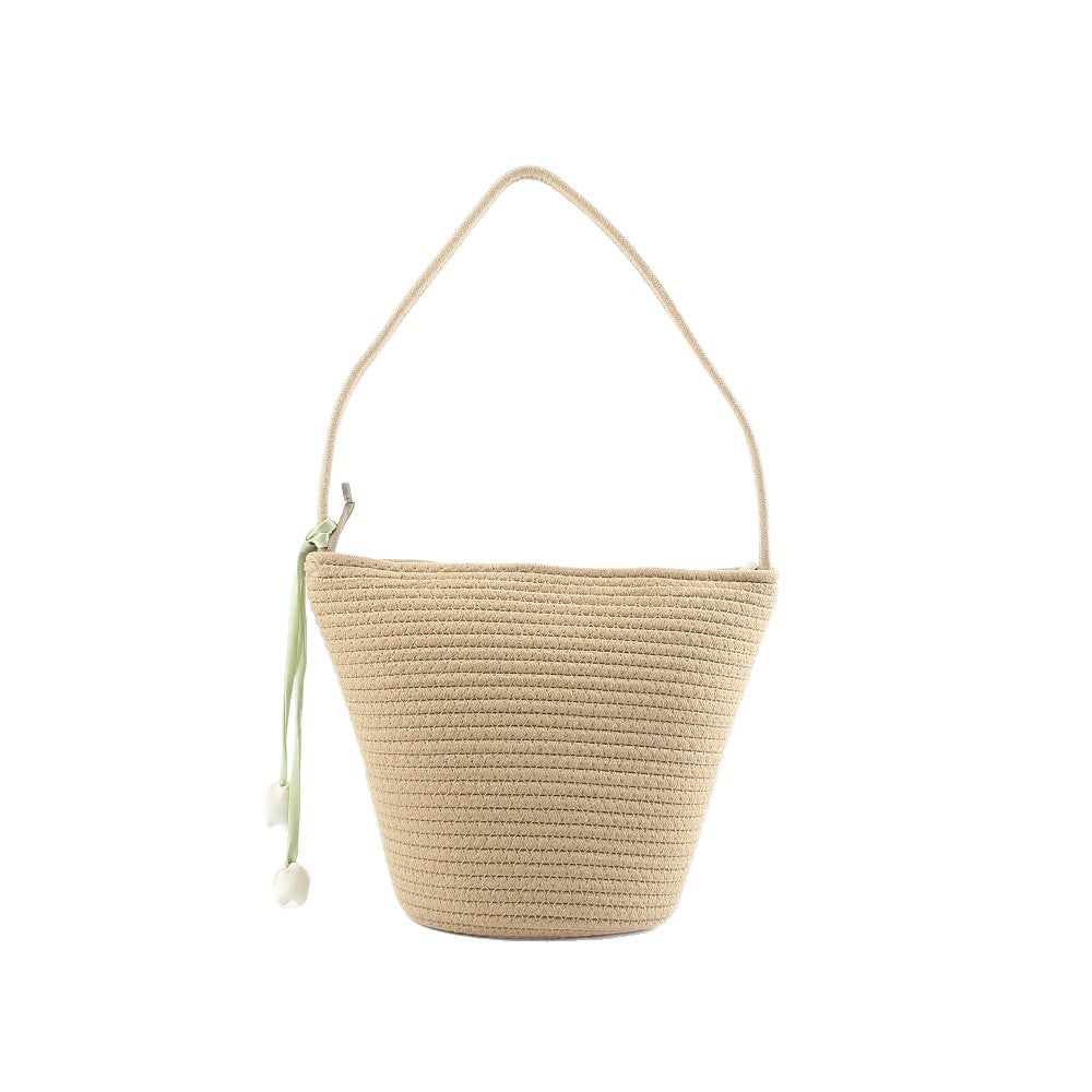Handcrafted Handbag In Minimalist Design Bowlift