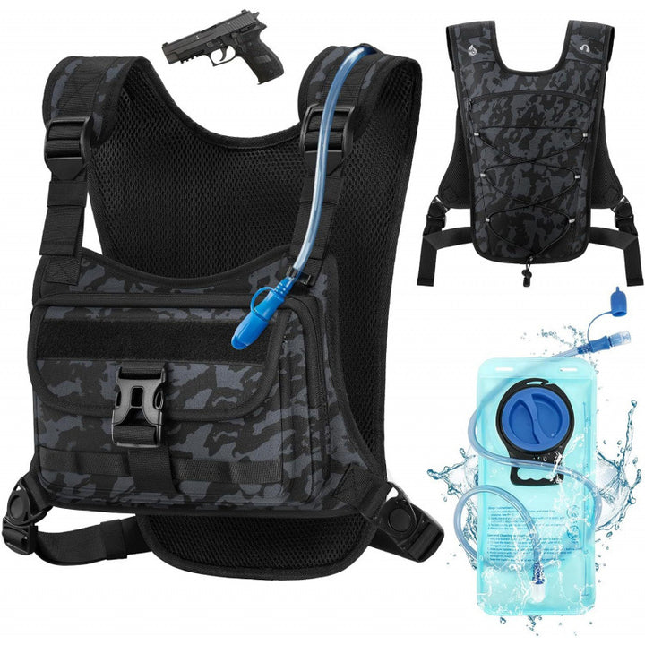 Hydration Rucksack with Integrated Water Container Bowlift