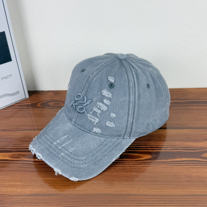 Men's Distressed Casual Baseball Cap Bowlift 1784270844
