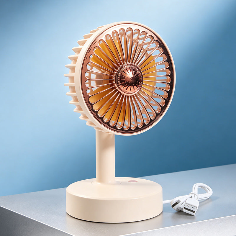 Women's portable table fan with LED display Bowlift