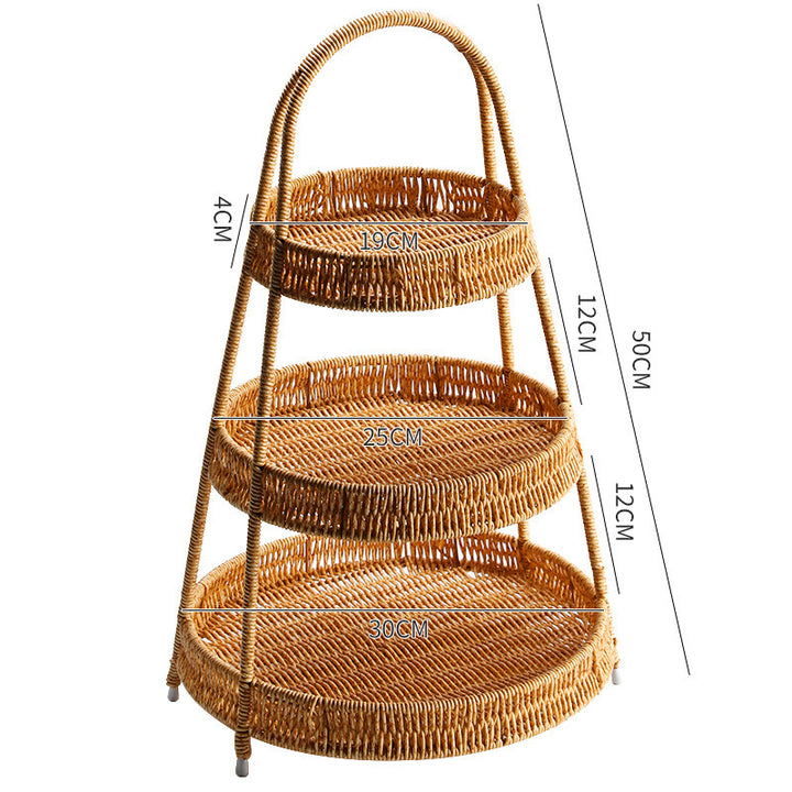 Decorative Wicker Bowlift