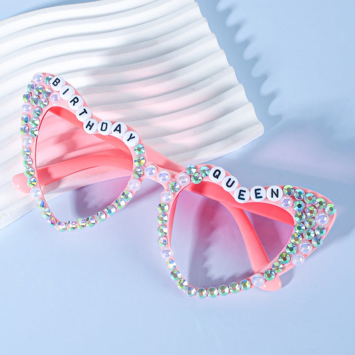 Heart-Shaped Bridal Sunglasses Bowlift
