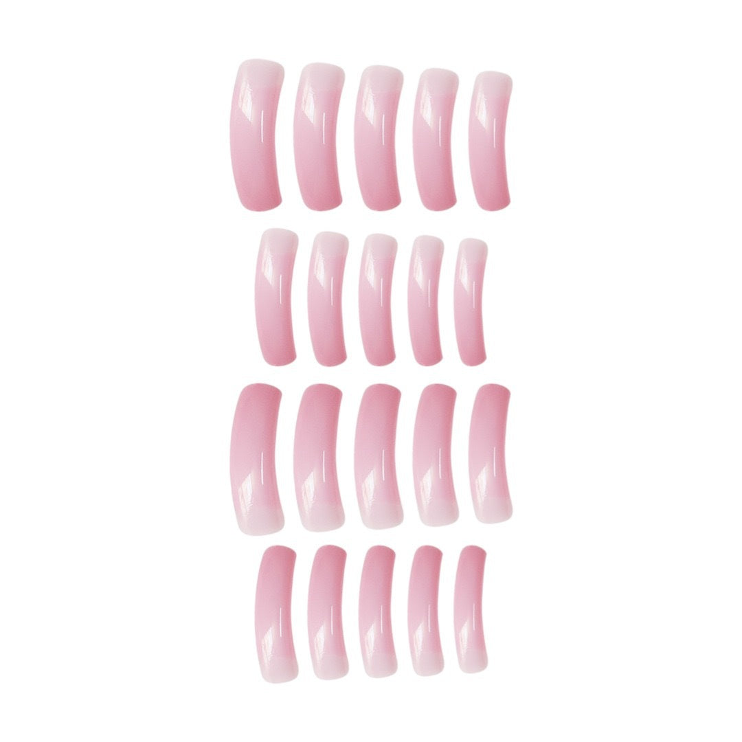 Ombre Acrylic Nail Extensions Bowlift
