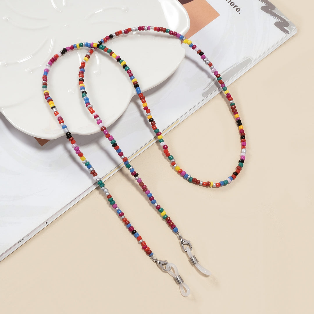 Beaded Eyewear Holder Chain Bowlift
