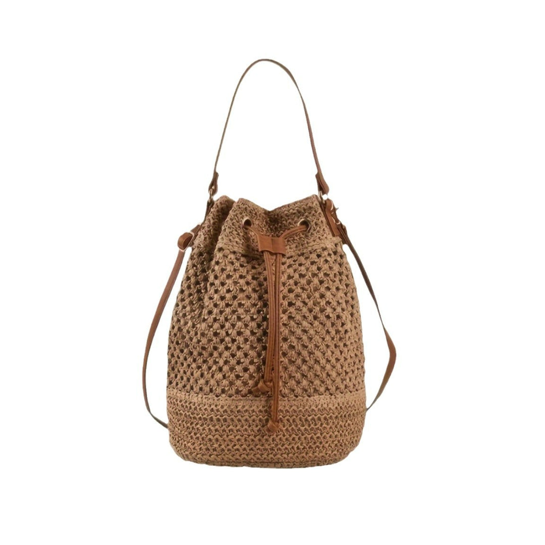 Hand-knotted bags with foldable design Bowlift