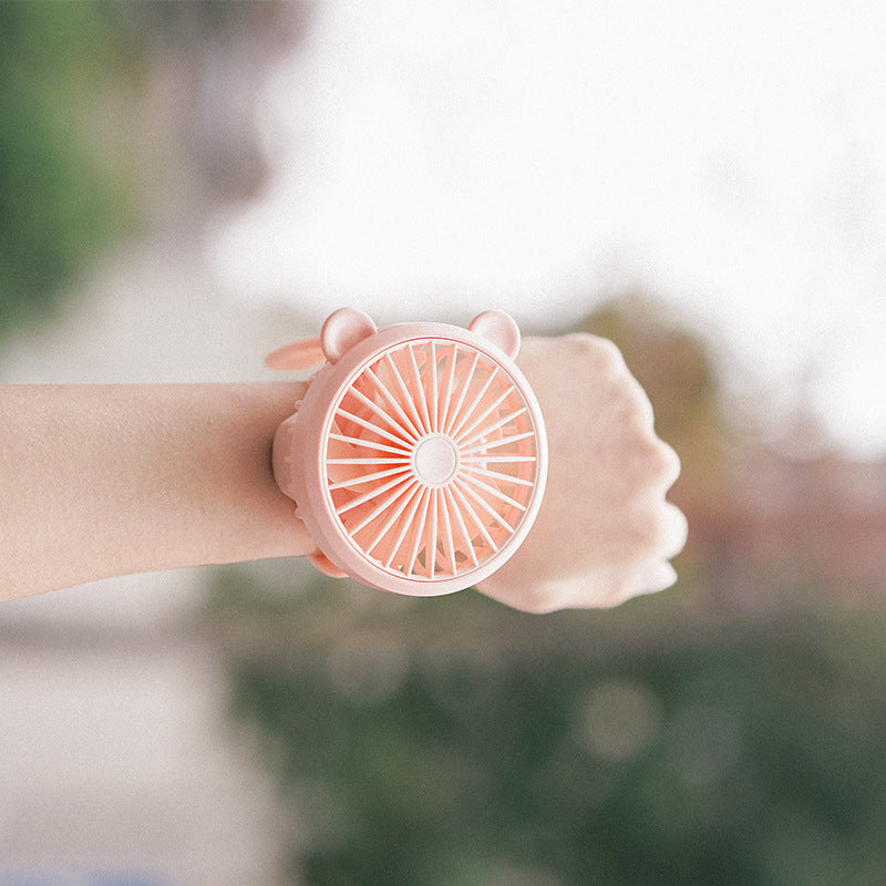 Women's Wearable Wrist Fan with Ergonomic Design Bowlift