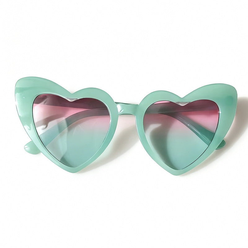 Vintage Heart-Frame Sunglasses Bowlift