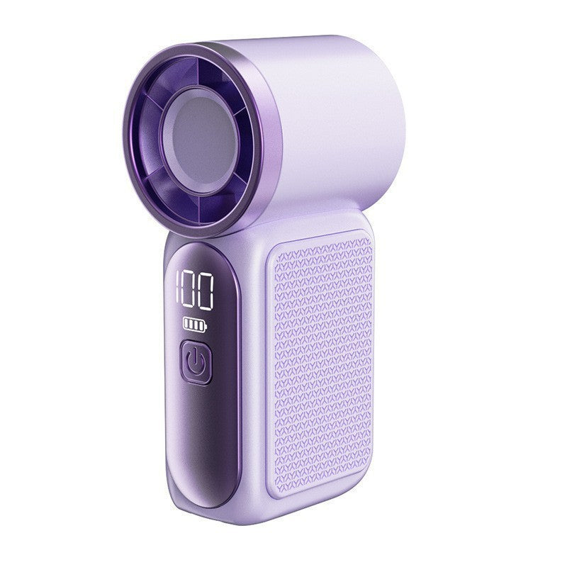 Cooling portable handheld bladeless fan with USB rechargeable battery Bowlift