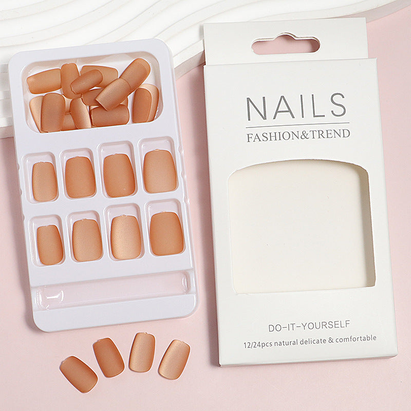 DIY Natural Finish Press-On Nail Tips Bowlift