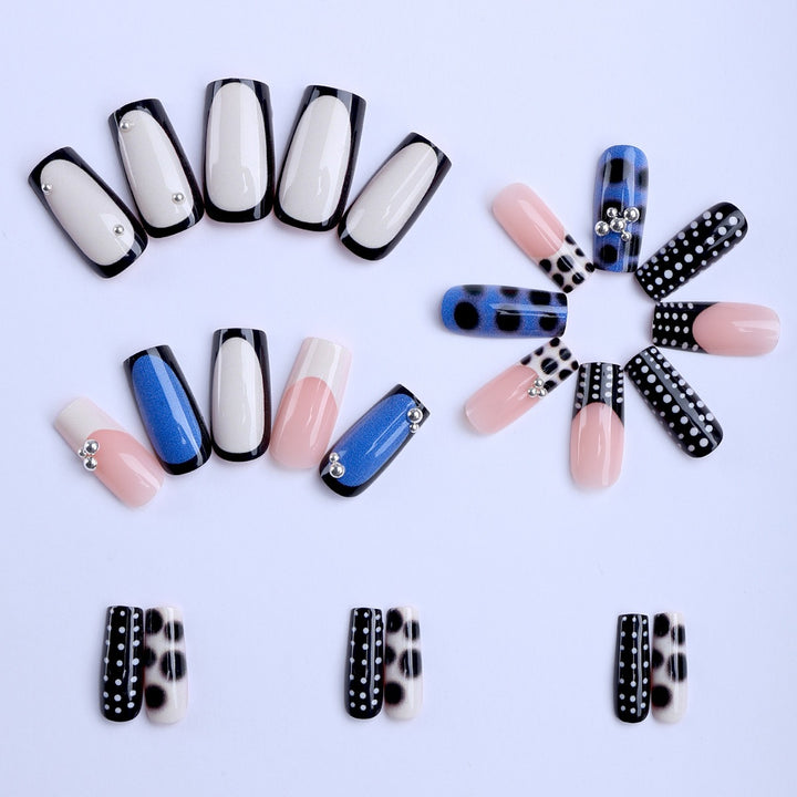 Creative Nail Set with 3D Decoration Bowlift