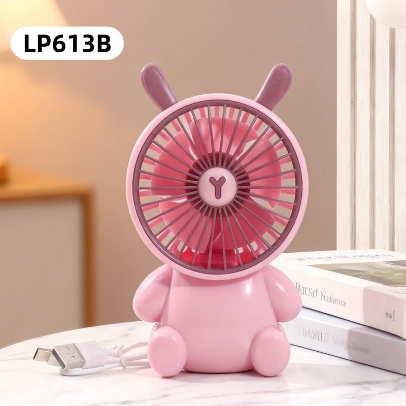 Women's portable mini fan with animal design Bowlift