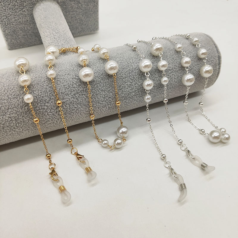Elegant Pearl Bead Necklace Bowlift