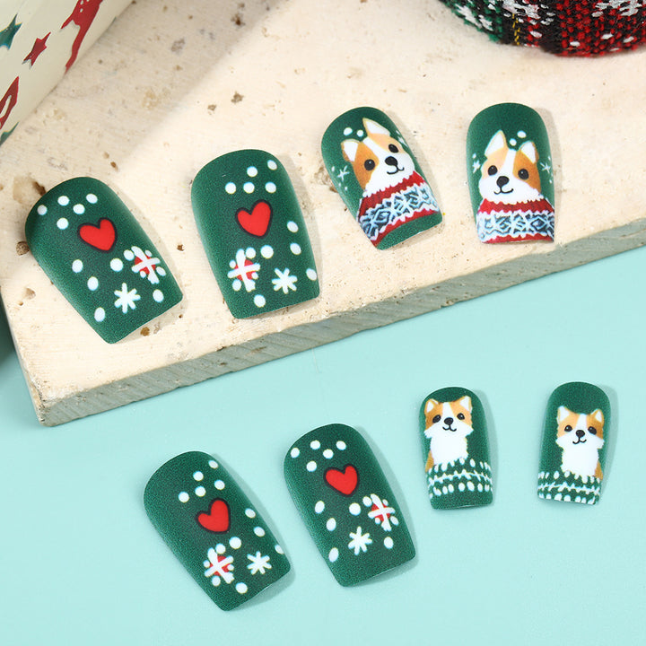 Creative Christmas Art Nails Bowlift