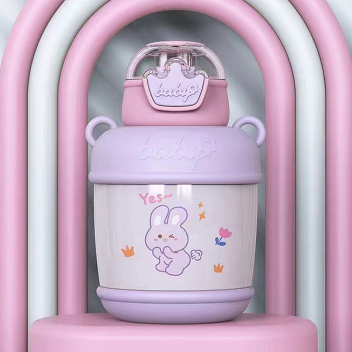 Ladies' insulated bottle in cheerful duck design Bowlift