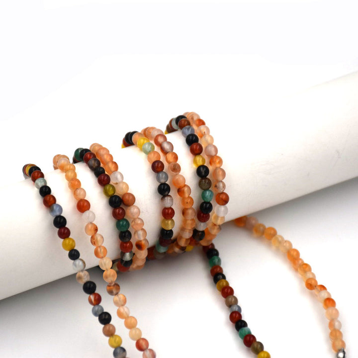 Gemstone Beaded Eyewear Retainer Chain Bowlift