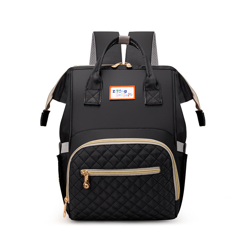 Multi-Functional Quilted Backpack