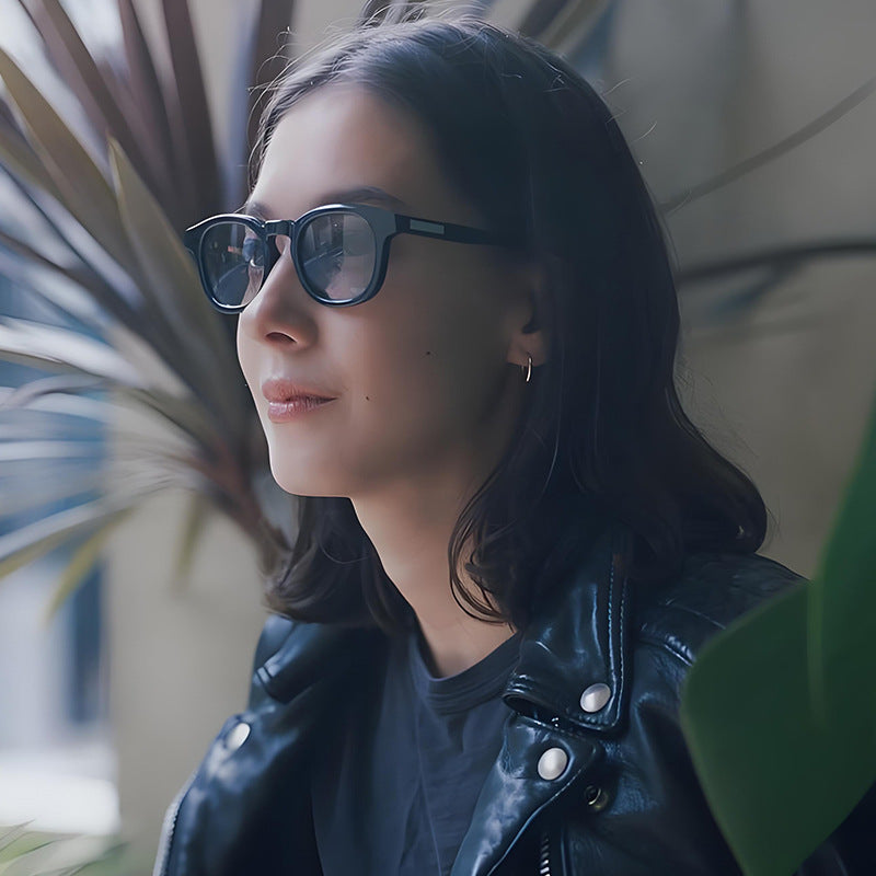 Ladies Geometric Sunglasses in Elegant Design Bowlift