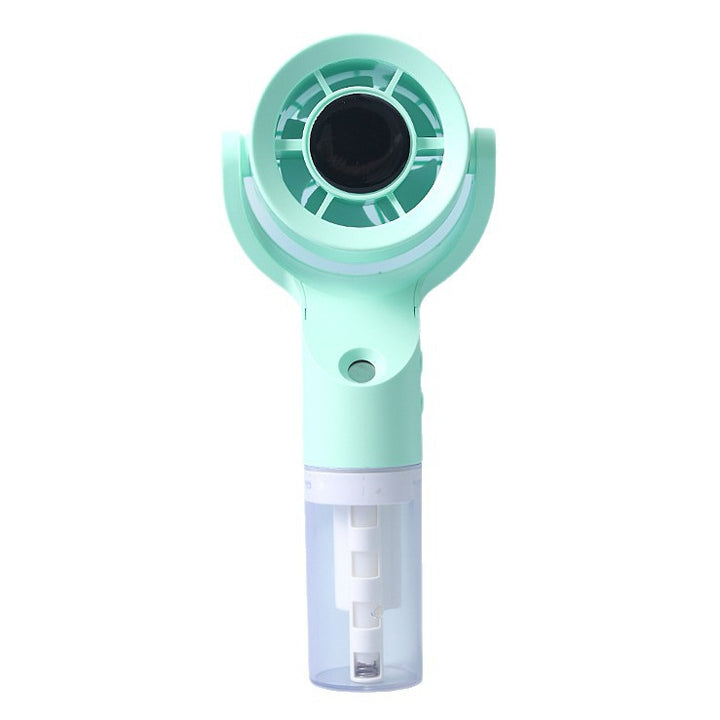 Unisex Portable Mini Fan with Water Sprayer Bowlift