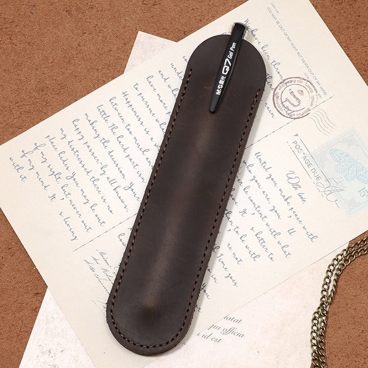 Leather Pen Pouch Bowlift