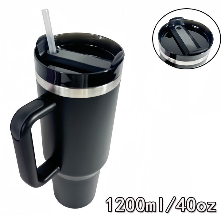 Women's Insulated Drinking Cup with Practical Handle Bowlift