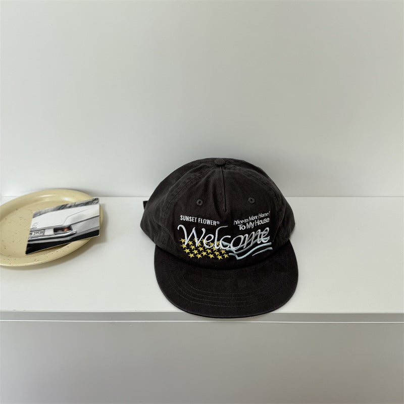 Men's Casual Embroidered Baseball Cap Bowlift 1783922050