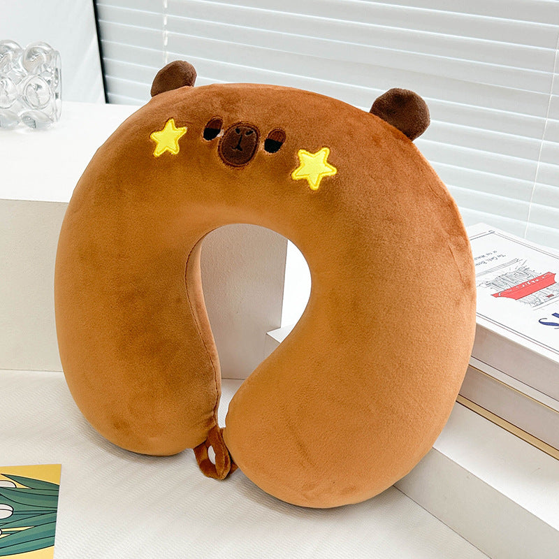 Women's Neck Pillow with Fun Design Bowlift