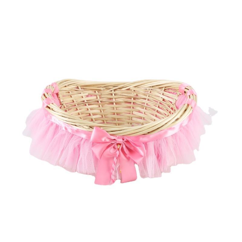 Decorative basket with ruffle detail Bowlift