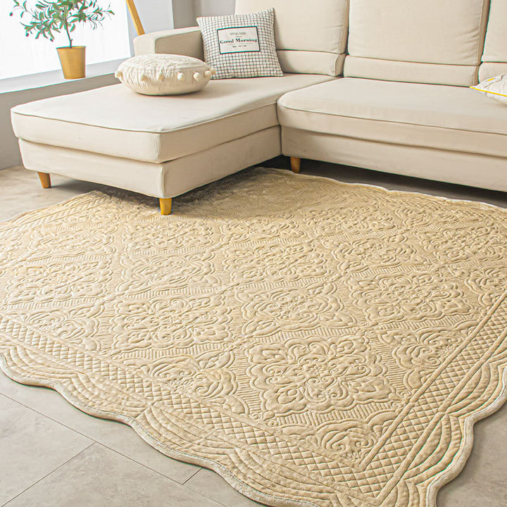 Women decorative living rug Bowlift