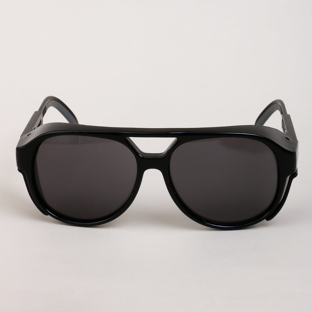 Women's oversized sunglasses in geometric design with sturdy frame and polarized lenses Bowlift