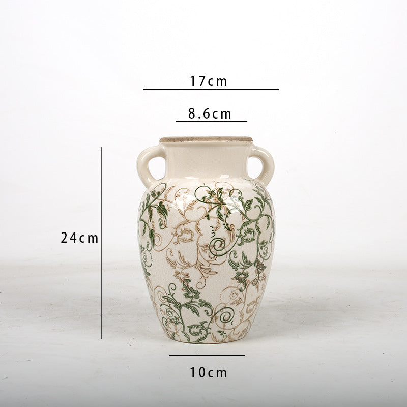 Floral ceramic vase Bowlift