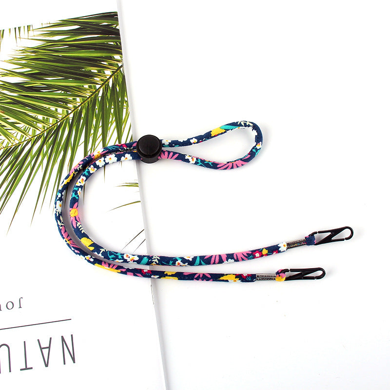 Floral Print Eyewear Strap Bowlift