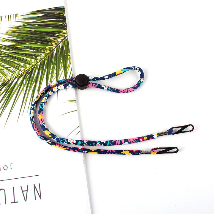 Floral Print Eyewear Strap Bowlift