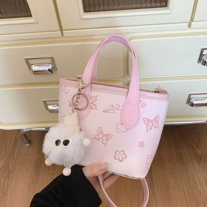 Playful Mini Handheld Tote Bag Bowlift