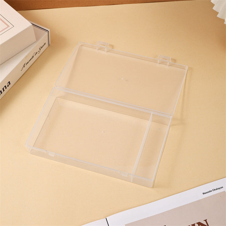 Transparent Storage Organizer with Secure Lid Bowlift