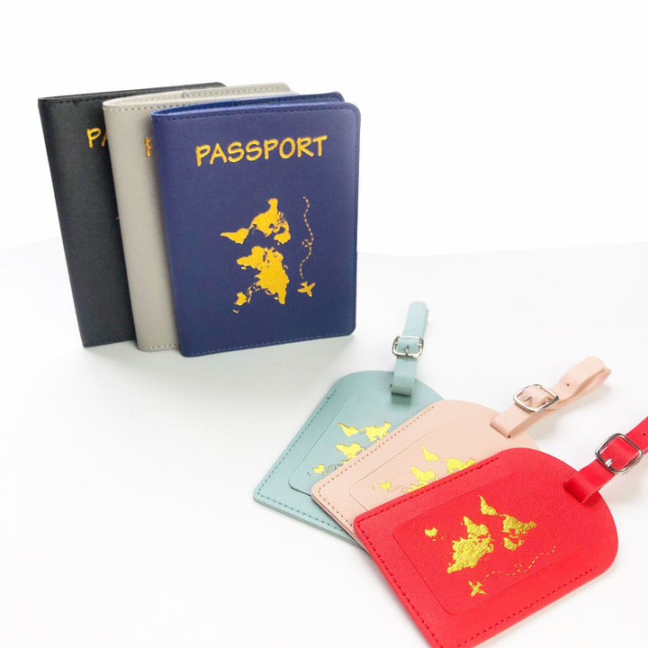 Women's Passport Holder and Luggage Tag Set Bowlift
