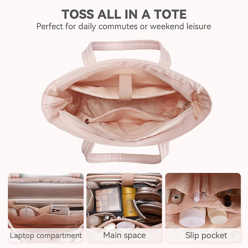Multifunctional tote bag with organizer pockets Bowlift