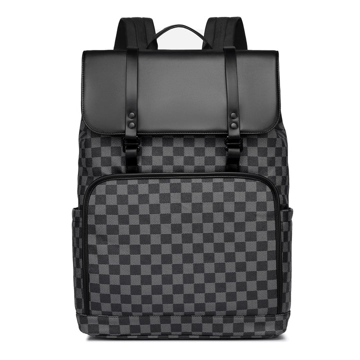 Modern Checkered Backpack Bowlift