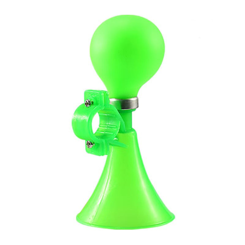 Classic Squeeze Bulb Bicycle Horn with Quick-Release Handlebar Clamp Bowlift