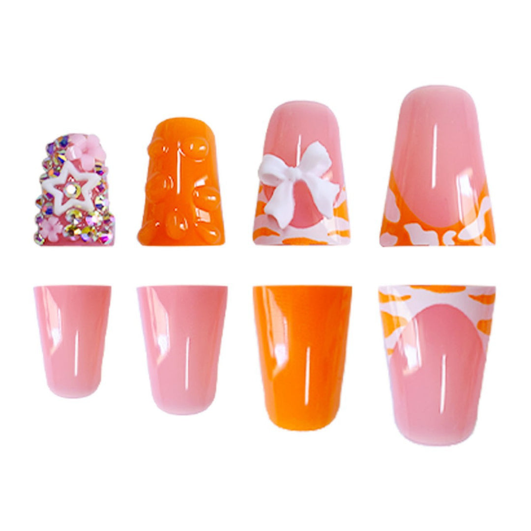Creative Press-On Nail Art Bowlift