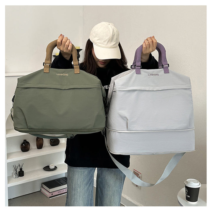 Multi-Compartment Utility Duffle Bag