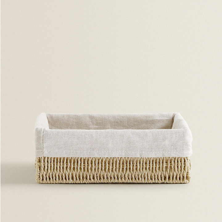Natural Woven Storage Tray Bowlift