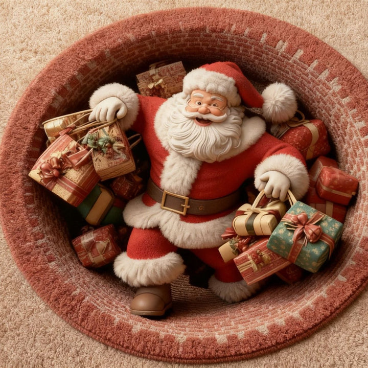 Festive Gnome-Themed Area Mat Bowlift