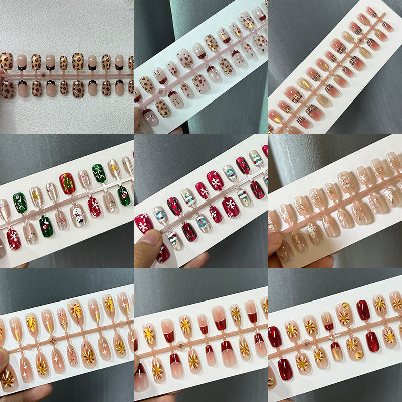 Artistic Ombre Press-On Nail Tips Set Bowlift