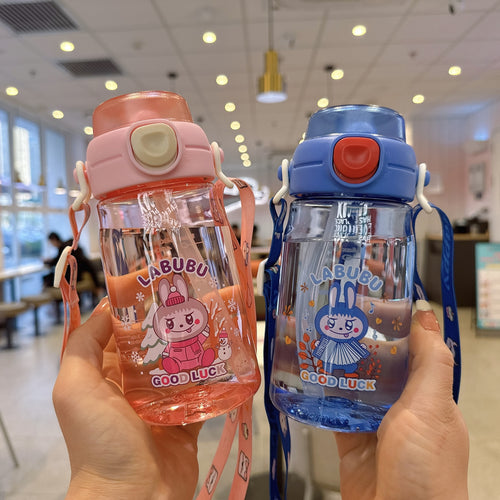 Women Cartoon Water Bottle Bowlift
