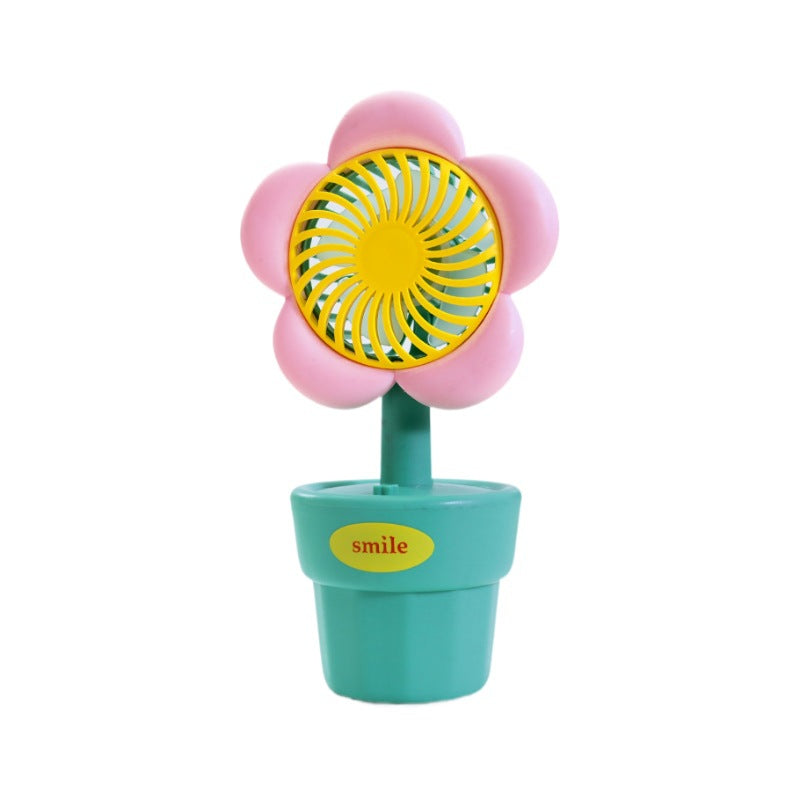 Unisex nan compact battery table fan with tiltable head and whisper-quiet motor Bowlift