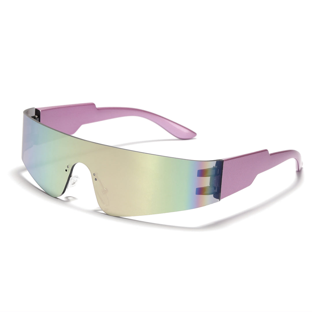 Ladies futuristic sports sunglasses with optimal UV protection Bowlift