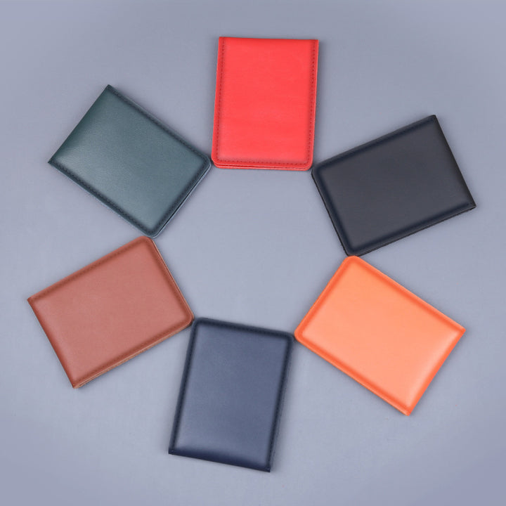 RFID-Blocking Leather Card Holder