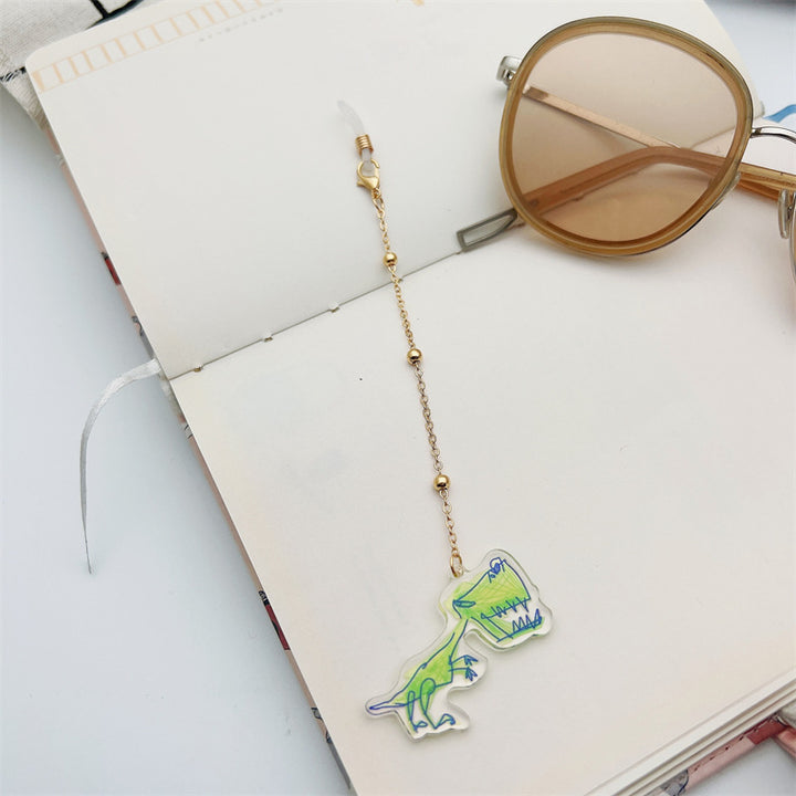 Heart-Designed Eyewear Chain Holder Bowlift
