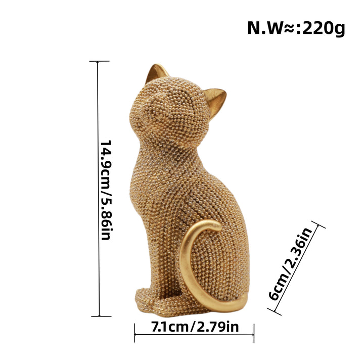 Decorative Cat Figurine Bowlift